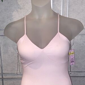 Wild Fable Light Pink Ribbed Bra
